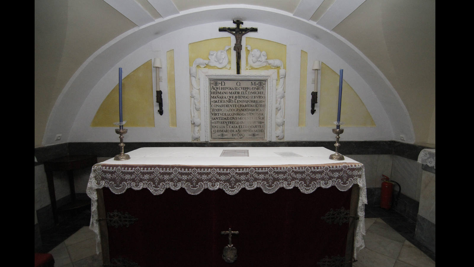 La visita pretende convertirse en una experiencia única a través del arte barroco que encierran las paredes del Hospital de la Caridad